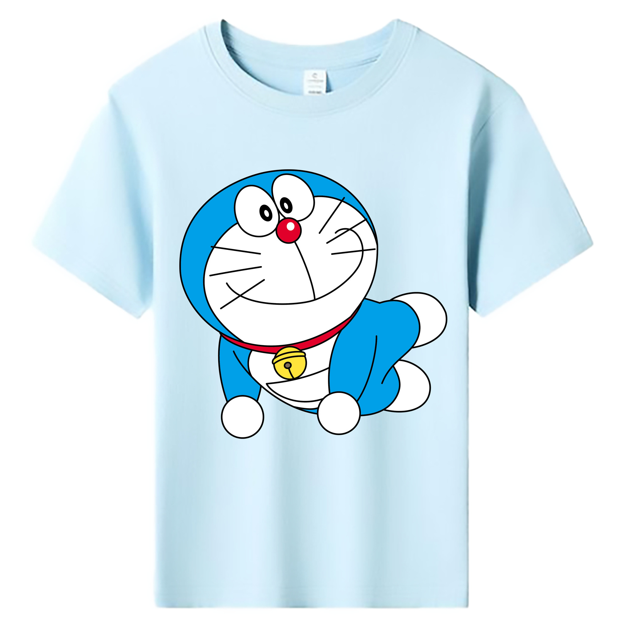 （画像用） ドラえもん Doraemon 綿100％キッズTシャツ（フロントプリント）